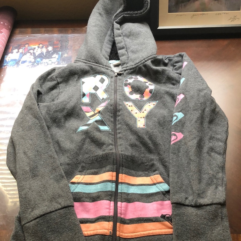 Roxy Zip up kids sweater